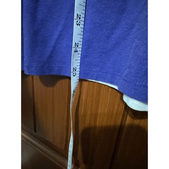 Harley-Davidson Ladies Performance Long Sleeve Shirt XL Purple/White Cotton Blen - Picture 5 of 8